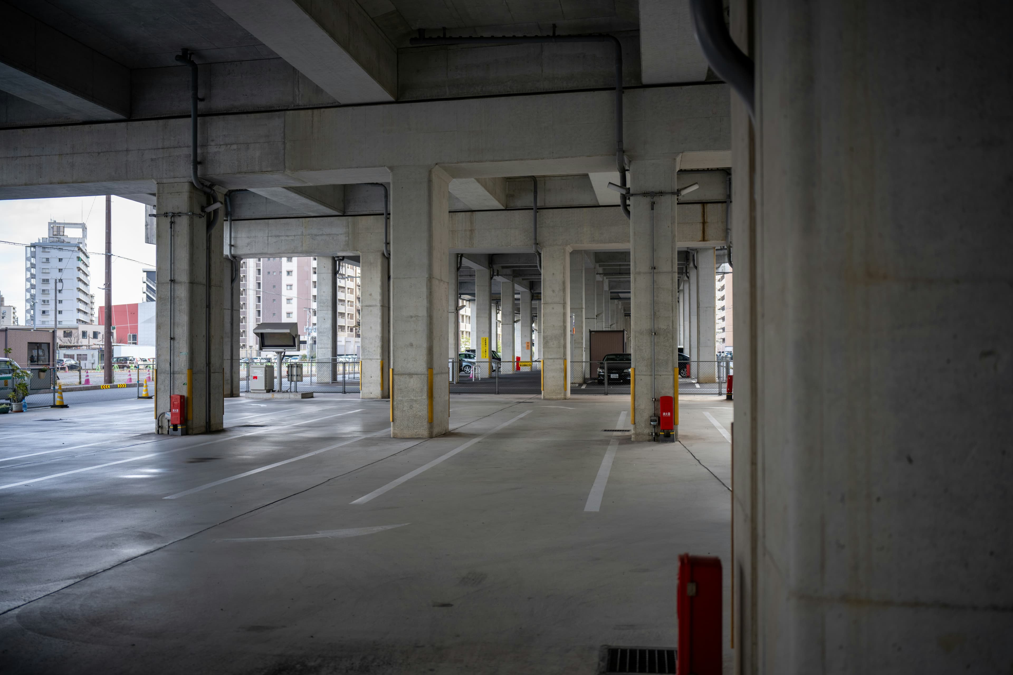 Retail Center Parking Lot